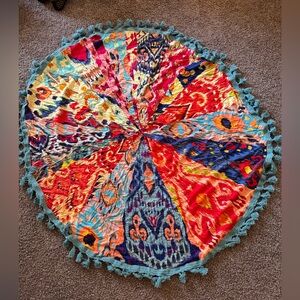 Farm Rio circular scarf sarong beach blanket